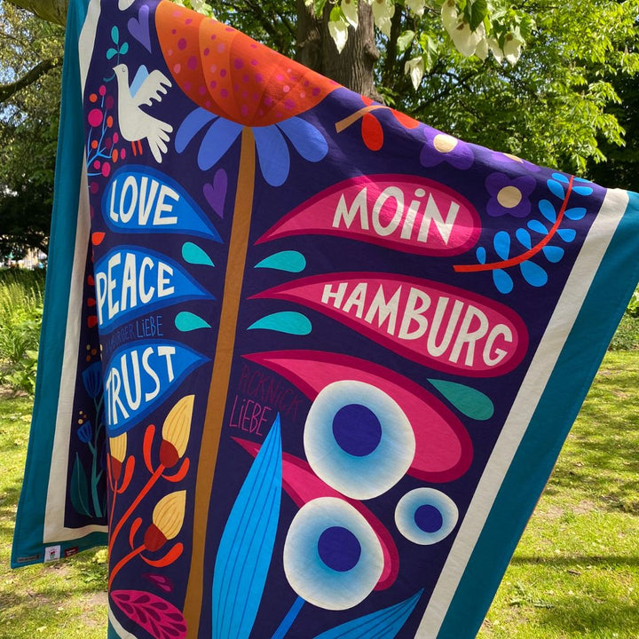 Picknickliebes Picknickdecke rosé