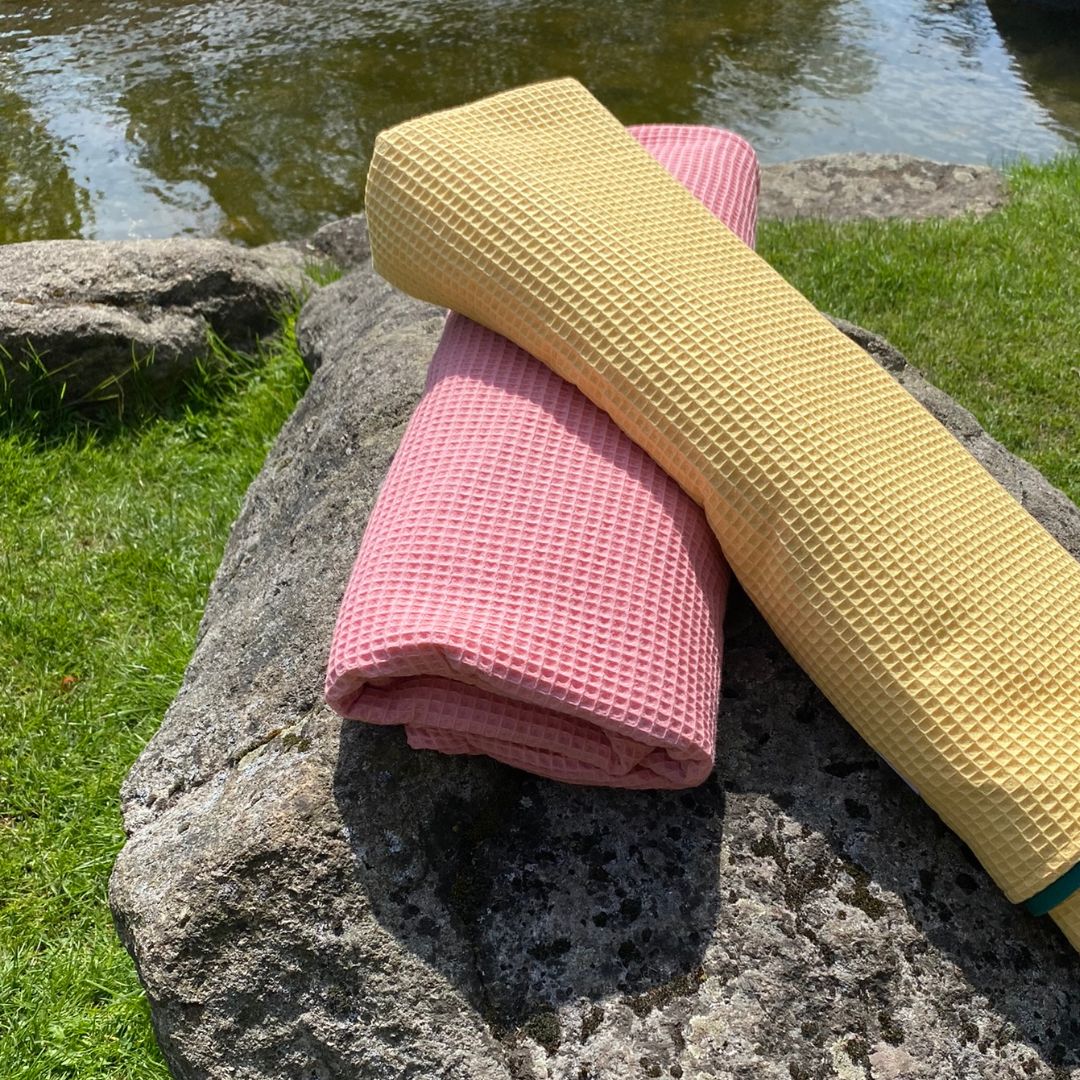 Picknickliebes Decke - gelb