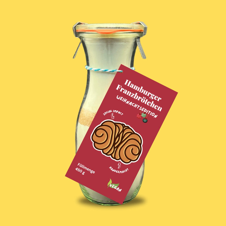 Hamburger Franzbrötchen Backmischung Weihnachtsedition