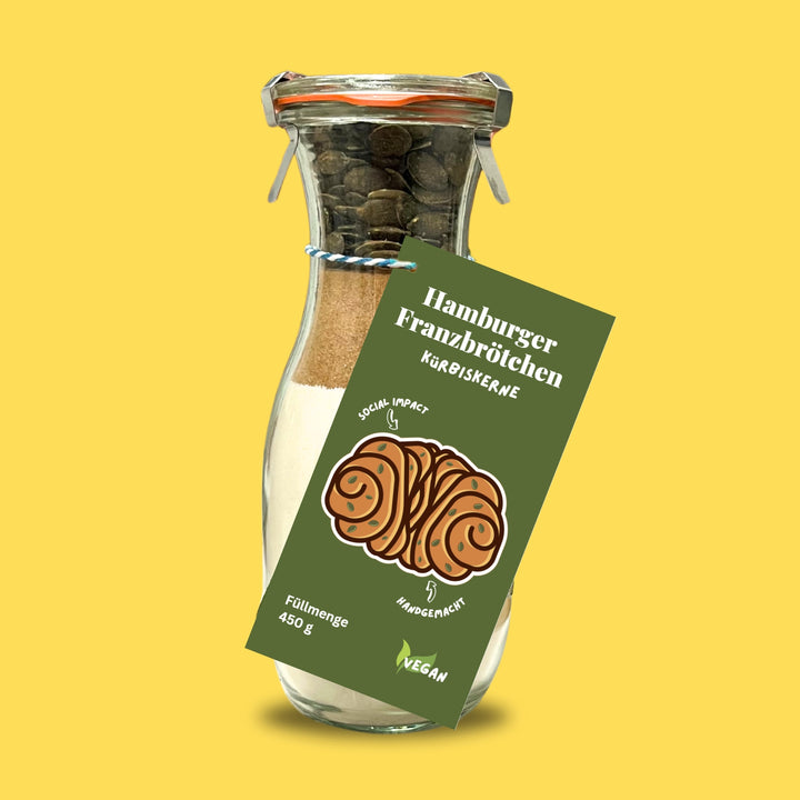 Hamburger Franzbrötchen Backmischungen 4er Set