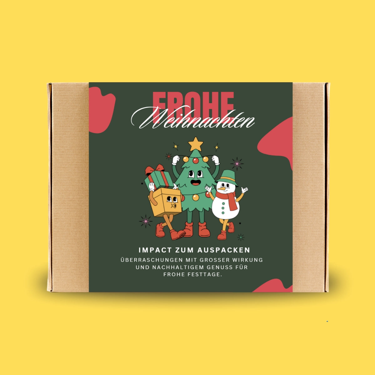 Geschenkset Frohe Weihnachten