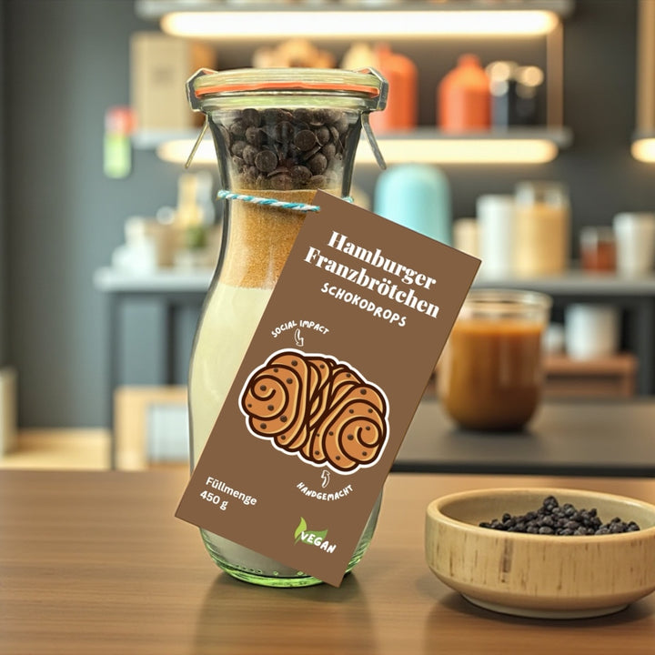 Hamburger Franzbrötchen Backmischungen 4er Set