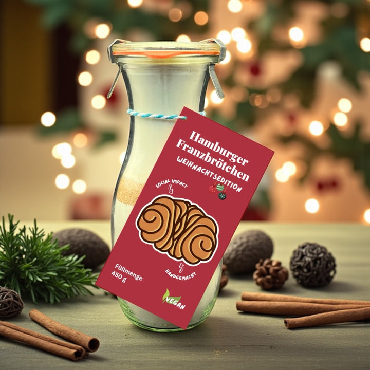 Hamburger Franzbrötchen Backmischung Weihnachtsedition