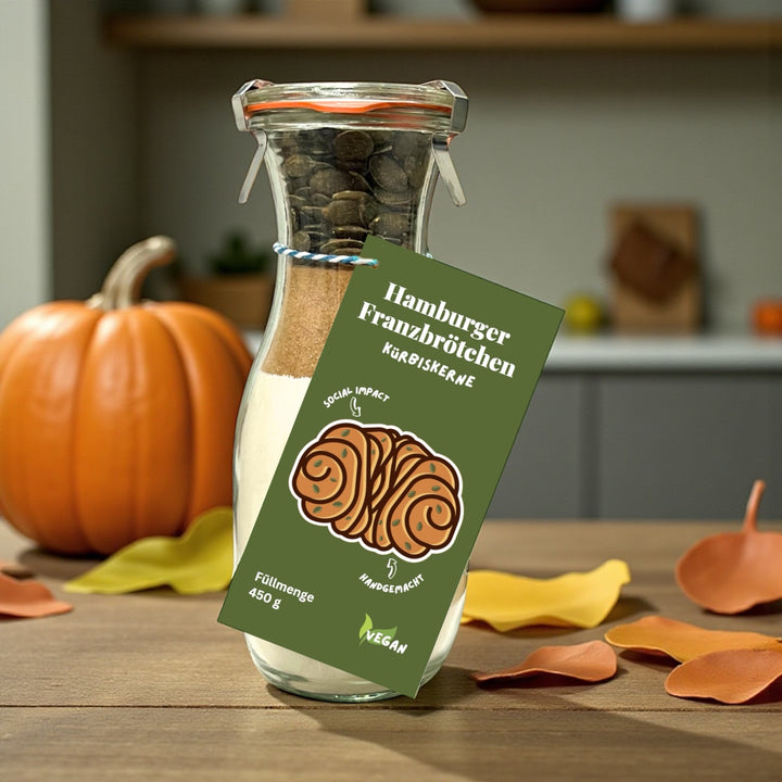 Hamburger Franzbrötchen Backmischungen 4er Set